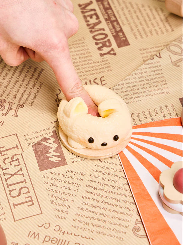 Cute Khaki Kitten Taba Squishy