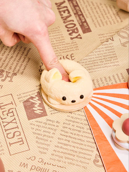 Cute Khaki Kitten Taba Squishy