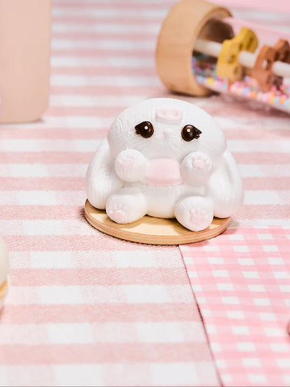 Cute White Bunny Taba Squishy