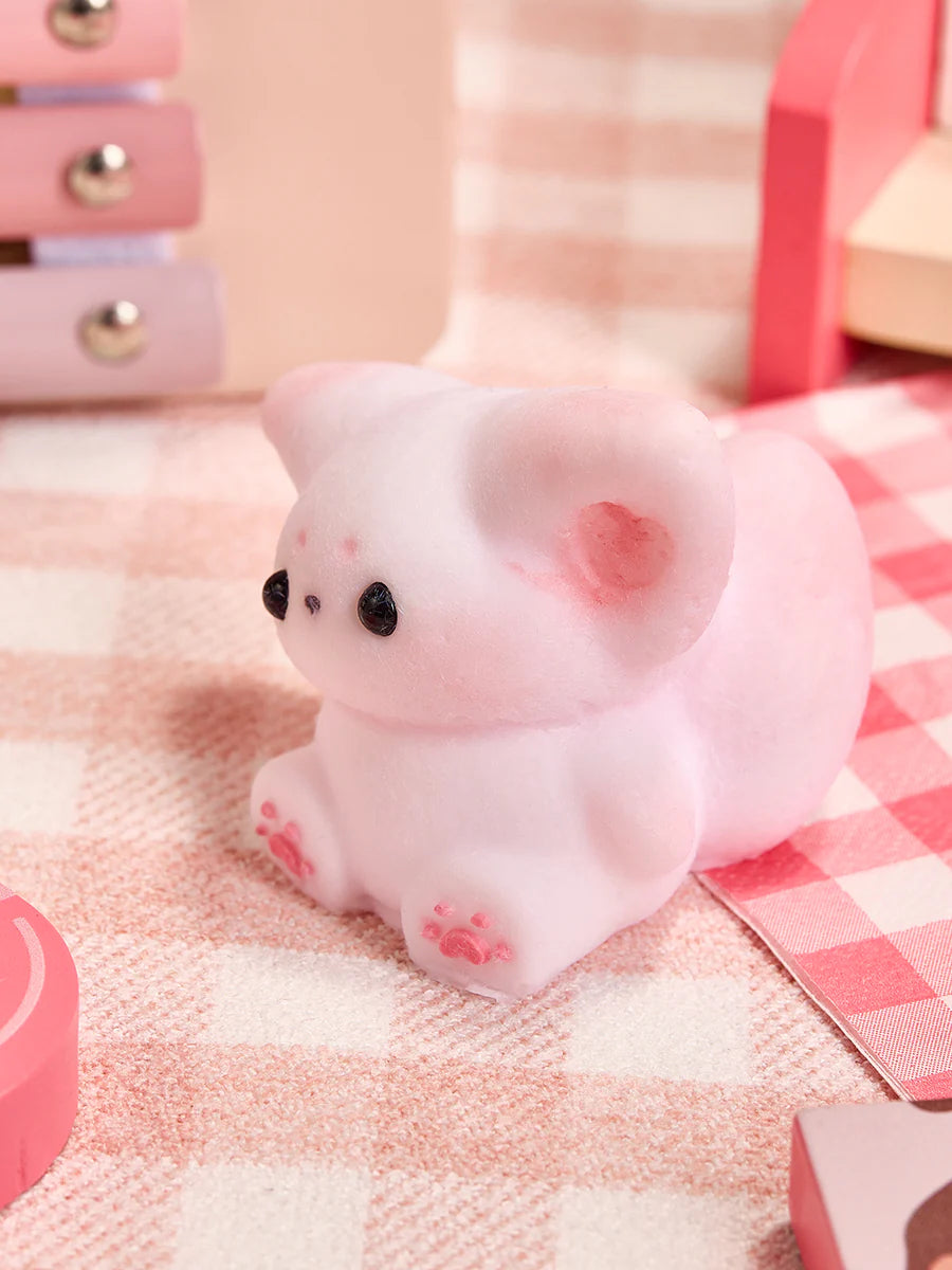 Flocked Cute Fox Taba Squishy
