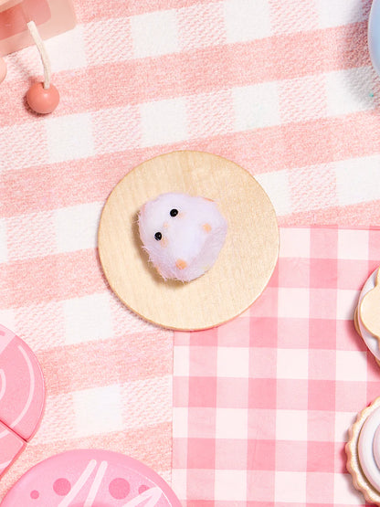 Flocked Mini Chick Taba Squishy