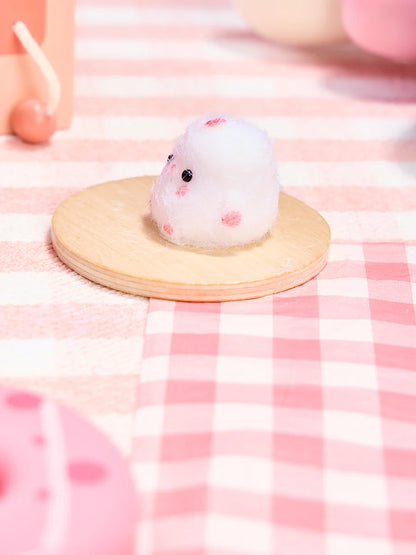 Flocked Mini Chick Taba Squishy