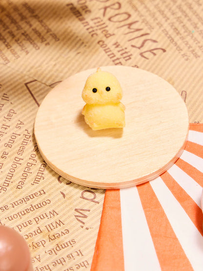 Flocked Mini Chick Taba Squishy