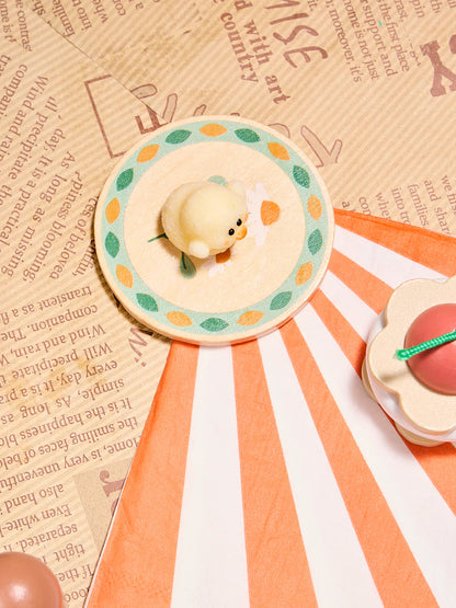 Flocked Mini Duck Taba Squishy