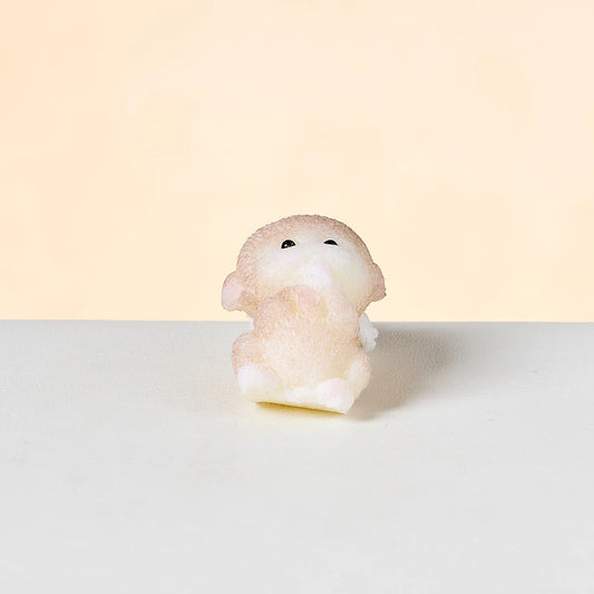 Flocked Mini Monkey Taba Squishy