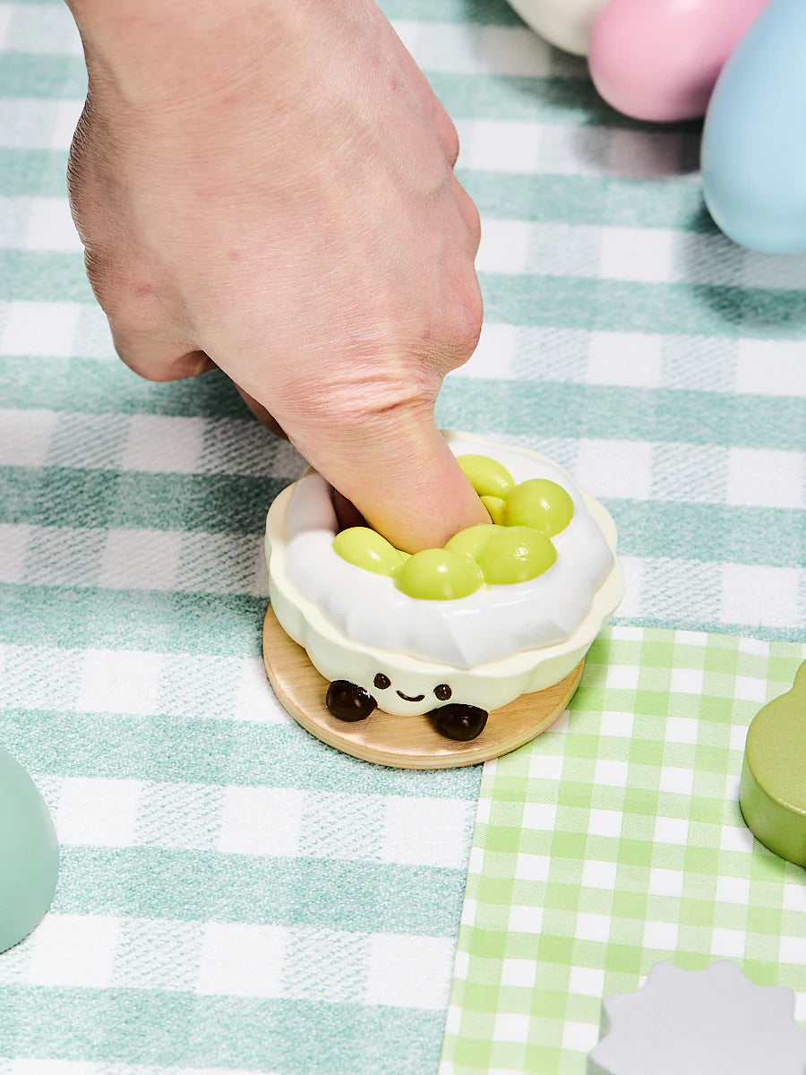 Green Grape Cupcakes Taba Squishy