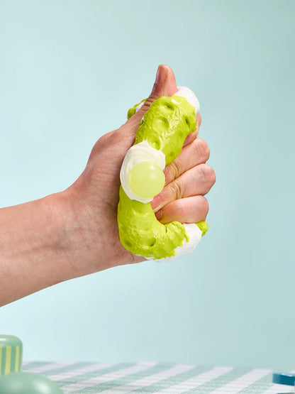 Matcha Sandwich Cookie Taba Squishy