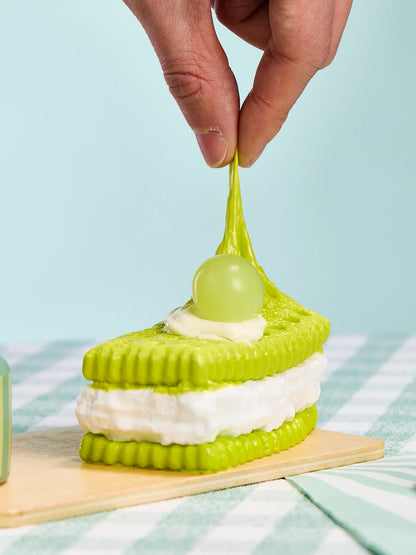 Matcha Sandwich Cookie Taba Squishy