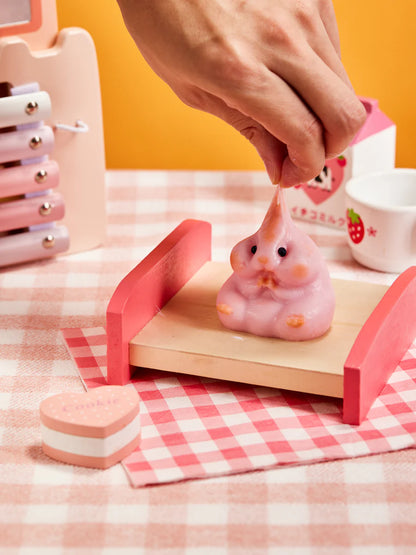 Pink Hamster Taba Squishy