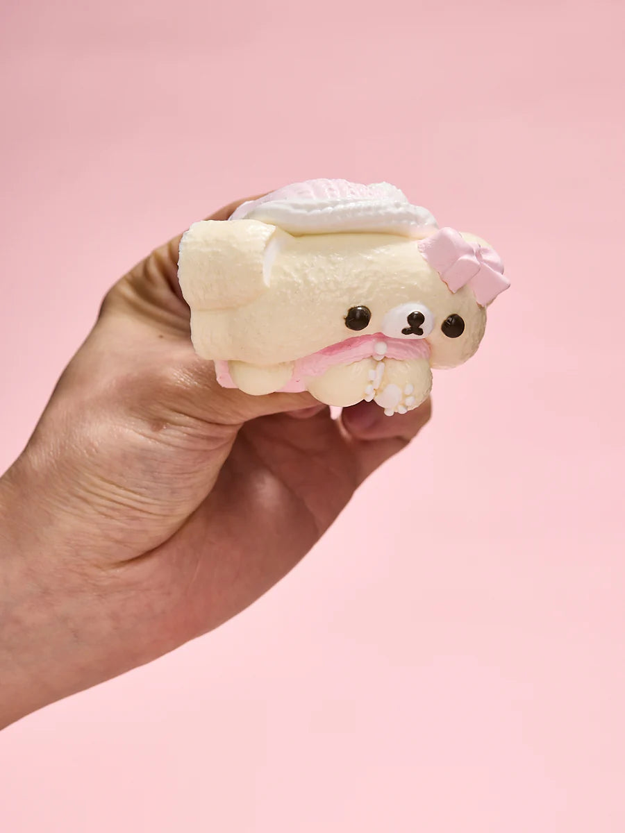 Pink Hat Bear Taba Squishy