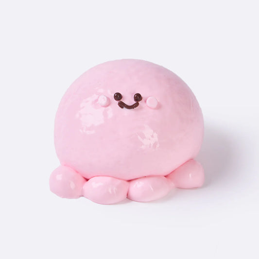 Pink Octopus Taba Squishy