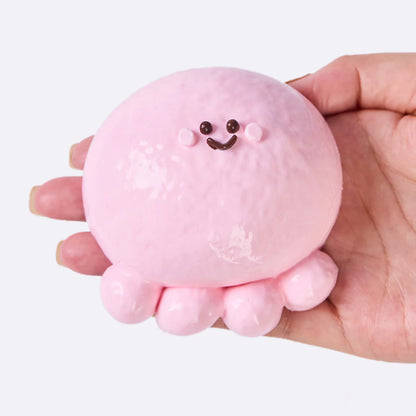 Pink Octopus Taba Squishy