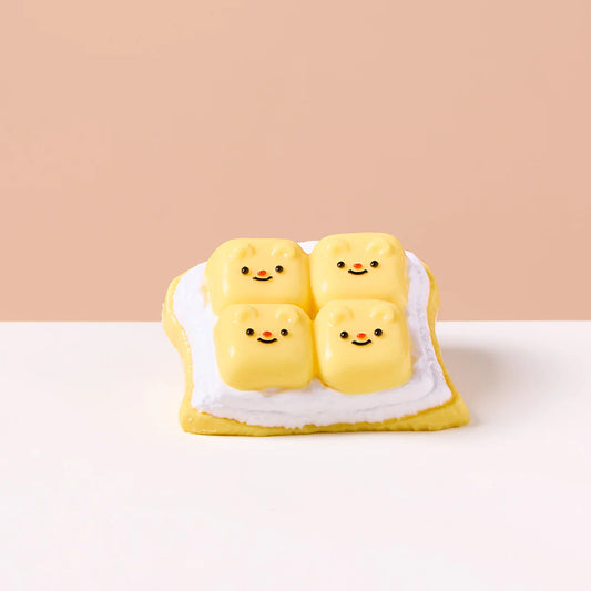 Quadruple Bear Toast Taba Squishy