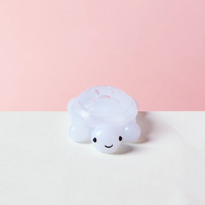 Transparent-blue Turtle Taba Squishy