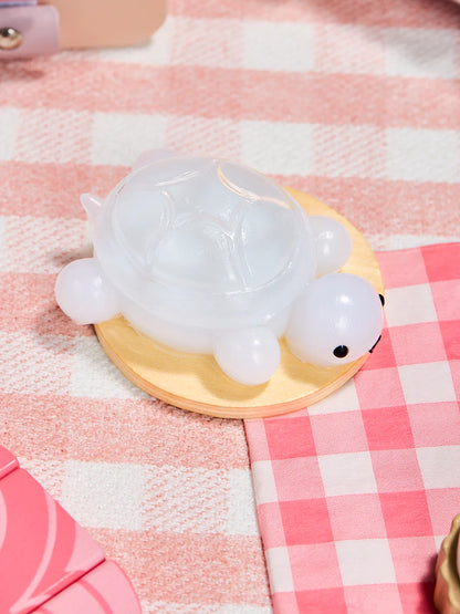 Transparent-blue Turtle Taba Squishy