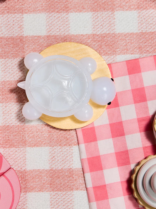 Transparent-blue Turtle Taba Squishy
