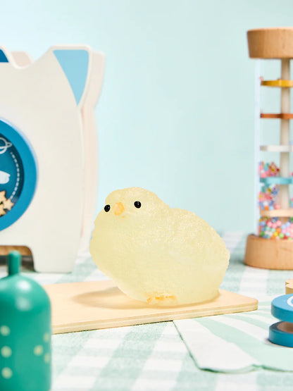 Transparent-yellow Chick Taba Squishy