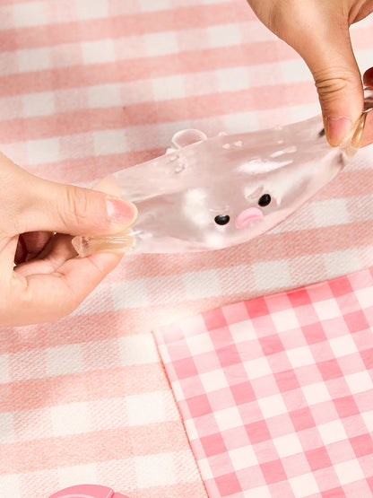 Transparent Pufferfish Taba Squishy