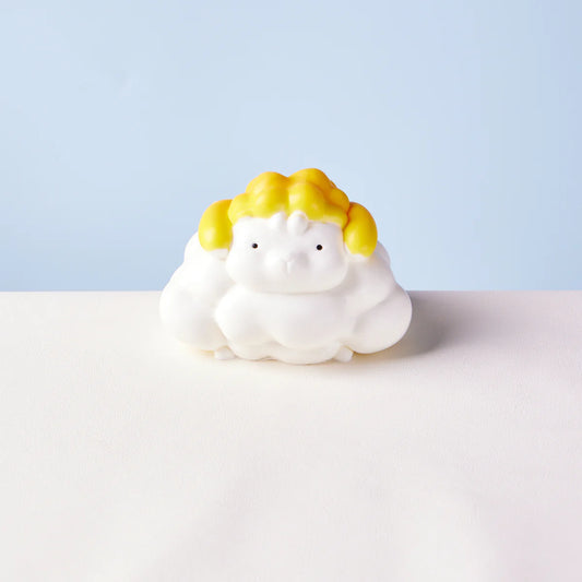 White-yellow Sheep Taba Squishy