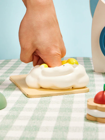 White-yellow Sheep Taba Squishy