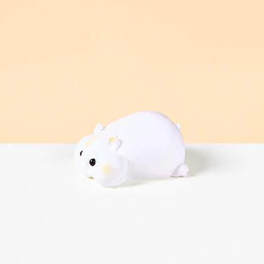 White Hamster Taba Squishy