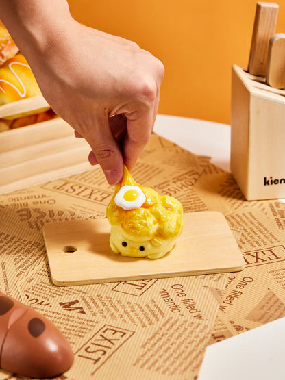 Yellow Chick Popcorn Taba Squishy