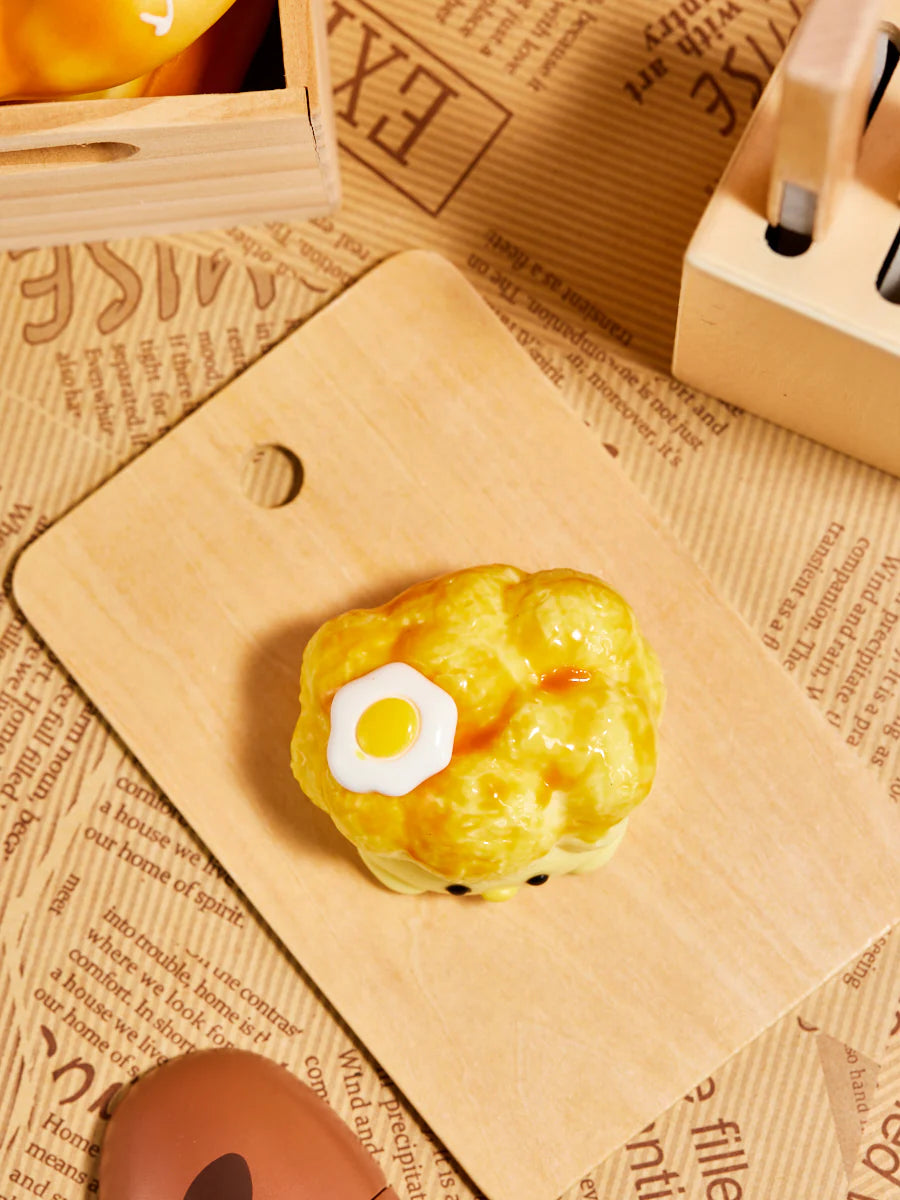 Yellow Chick Popcorn Taba Squishy
