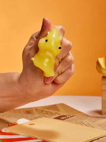 Yellow Hamster Taba Squishy