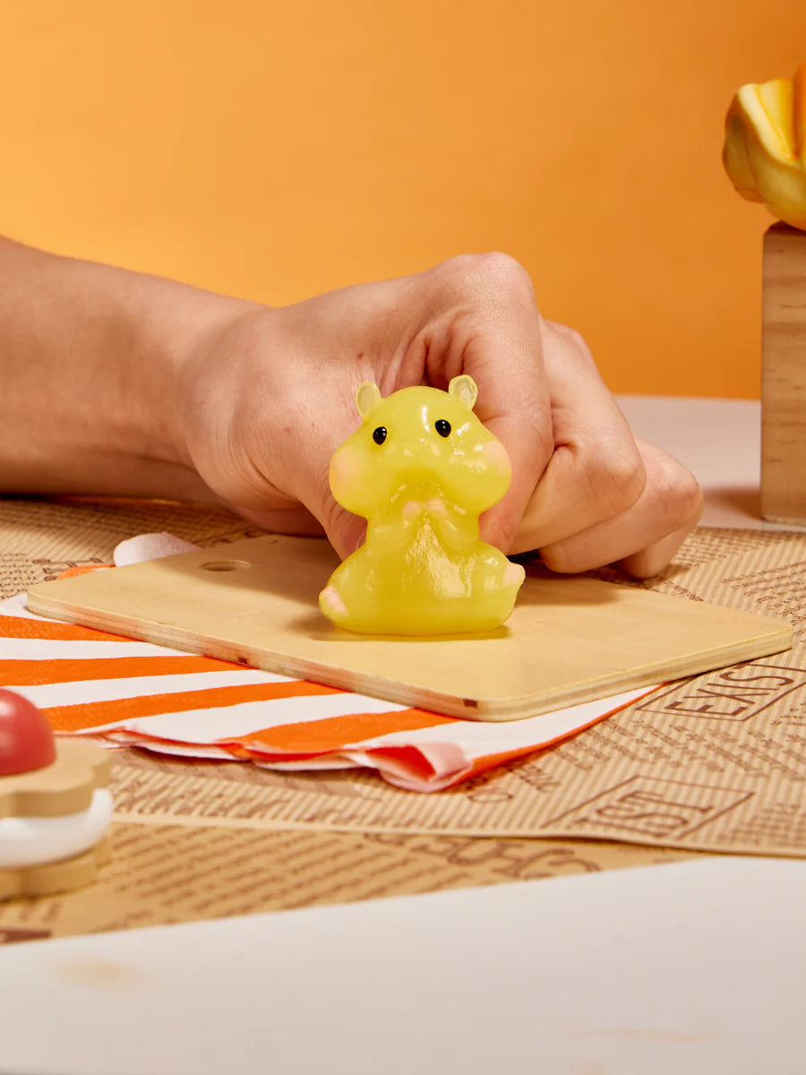 Yellow Hamster Taba Squishy