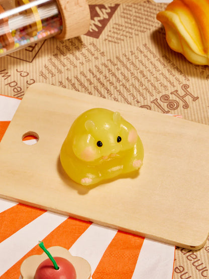 Yellow Hamster Taba Squishy