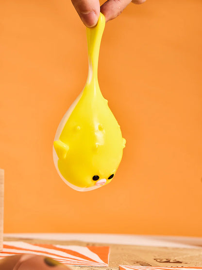 Yellow Pufferfish Taba Squishy