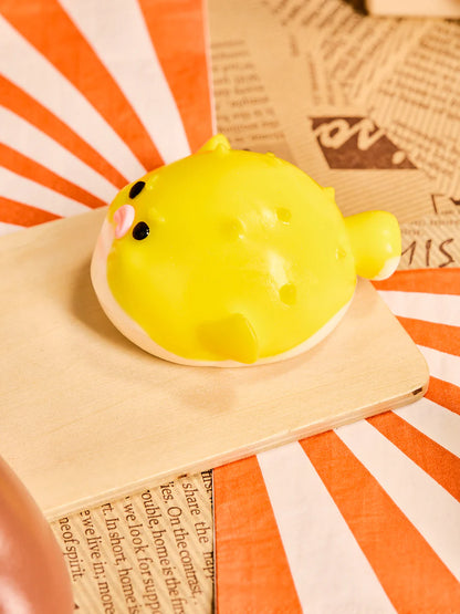 Yellow Pufferfish Taba Squishy