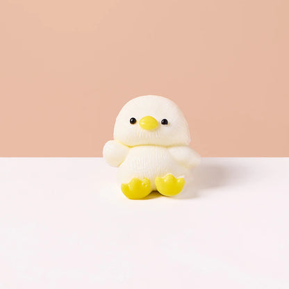 Cute White Duck Taba Squishy