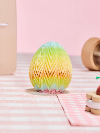 Rainbow Easter Egg Taba Squishy