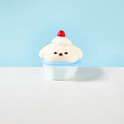Cartoon Puppy Cupcake Taba Squishy